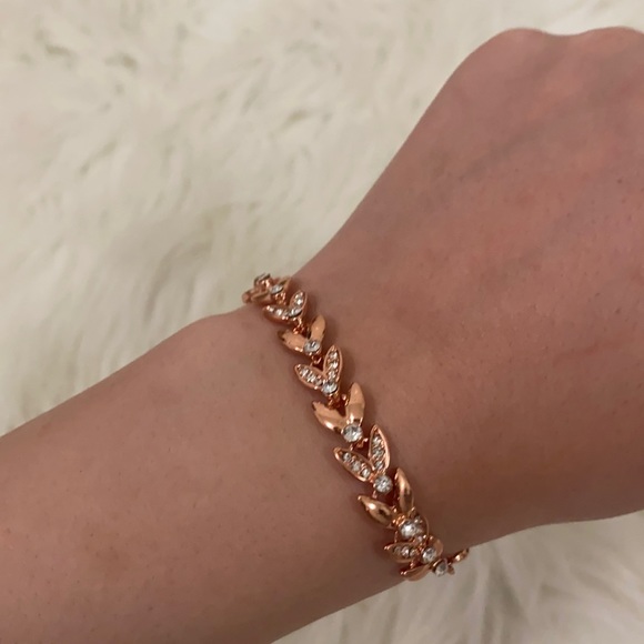 GOLD PLATED rose gold bracelet - Picture 3 of 3
